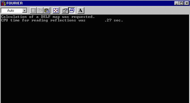 GSAS Computing a Fourier Map