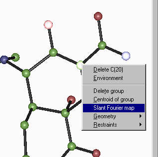 Going into the Slant Plane Fourier Map Option