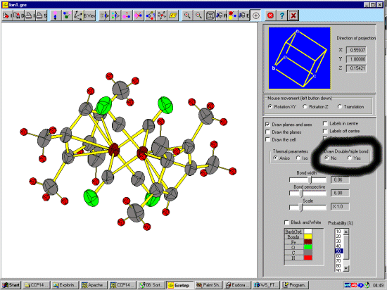 Molecule on display in Gretep