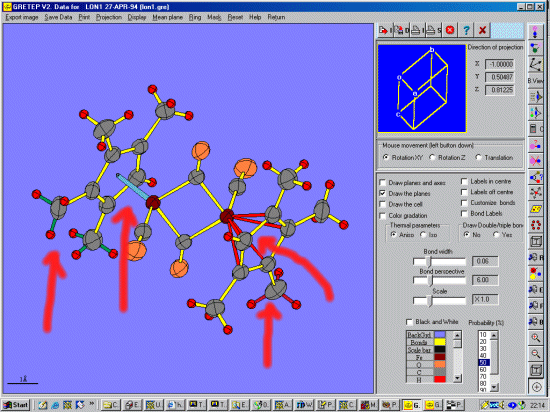 Customizing bond radius and colour and background