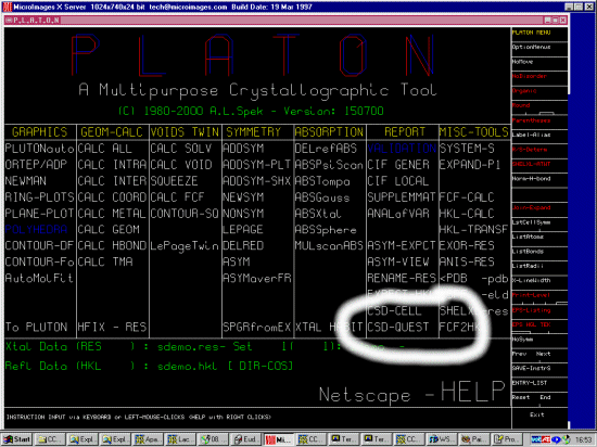 Running a UNIX Platon via a Windows X-server