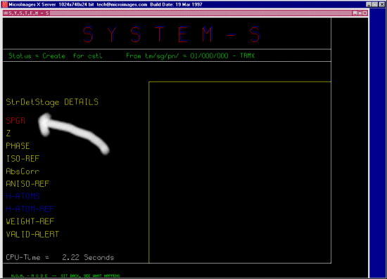 System S running in NQA Mode