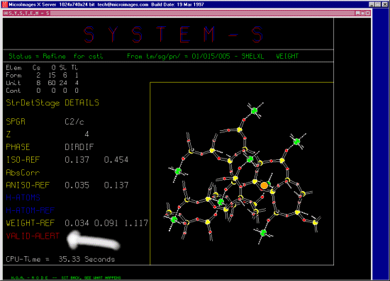 System S running in NQA Mode