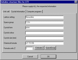 Confirm Cell and input correct wavelength