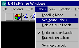 Select Labels, Set Mouse Labels