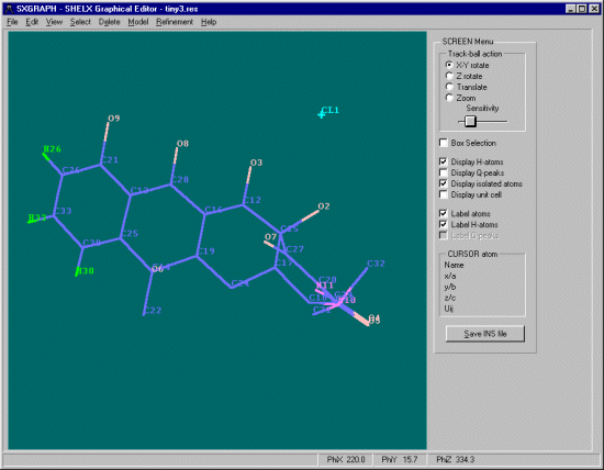 Structure with added aromatic hydrogens