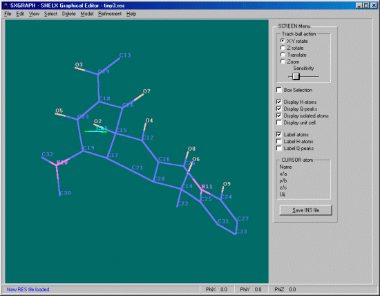 Auto-Built crystal structure